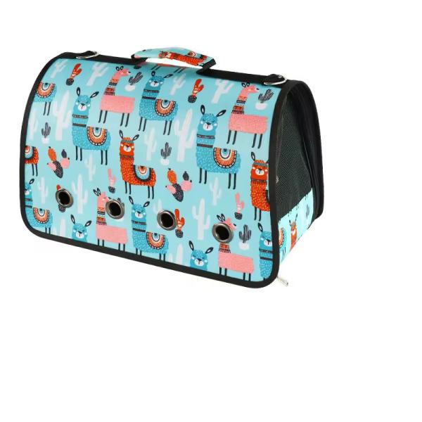 Single Shoulder Pet Carrier Bag Breathable Cat Travel Bags Portable