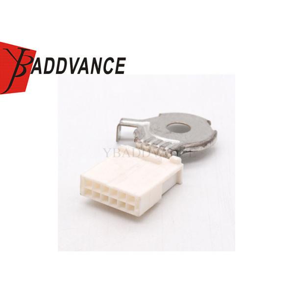 Vente à chaud 12 broches Femme Connecteur électrique automobile non scellé Couleur blanche