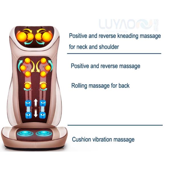 4 Heads Massage Seat Cushion Heating Positive Reverse Massage Cushion