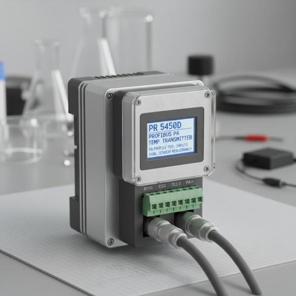 PROFIBUS PA Profile 4.0 Temperature Transmitters PR 5450D With RTD / TC / Potentiometer Inputs