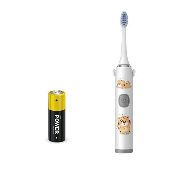 Personalised Pink Kids Toothbrush Toddlers Toothbrush Sonic Electric With Size Is 5.5*19.5*3 cm And Weight Is 41 Gram