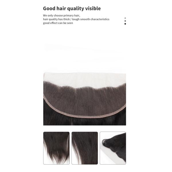 High Grade Natural 13*4 Lace Remy Human Hair Closure 20inch 50.8cm