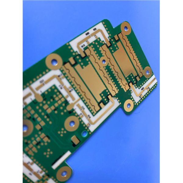 18-layer hybrid multi-layer PCB base on M6 (Megtron6) +R5775G(HVLP) TG185 with Matte green 2µ Pure Gold
