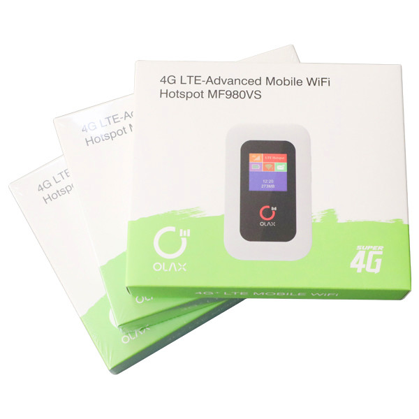 Маршрутизаторы OLAX MF980L беспроводные Wifi с модемом 4g мини 150Mbps экрана LCD