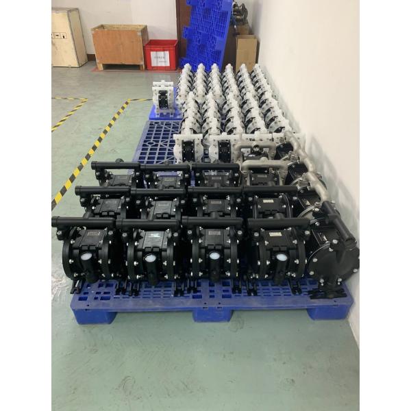Corrosive Liquids Air Driven Double Diaphragm Pump With Large Flow Rate