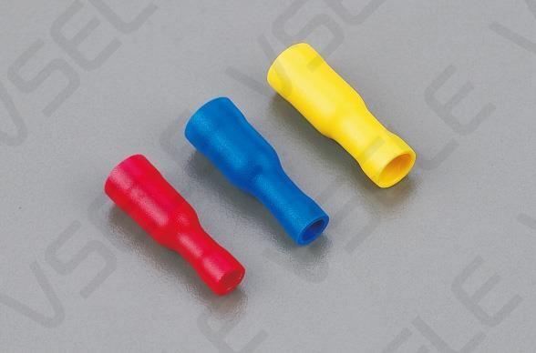 Electrical Spade Connectors Male And Female Wiring Cable Plug Pre Insulation