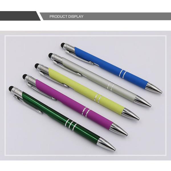 Un stylo à bille en aluminium classique à écran tactile de 1,0 mm