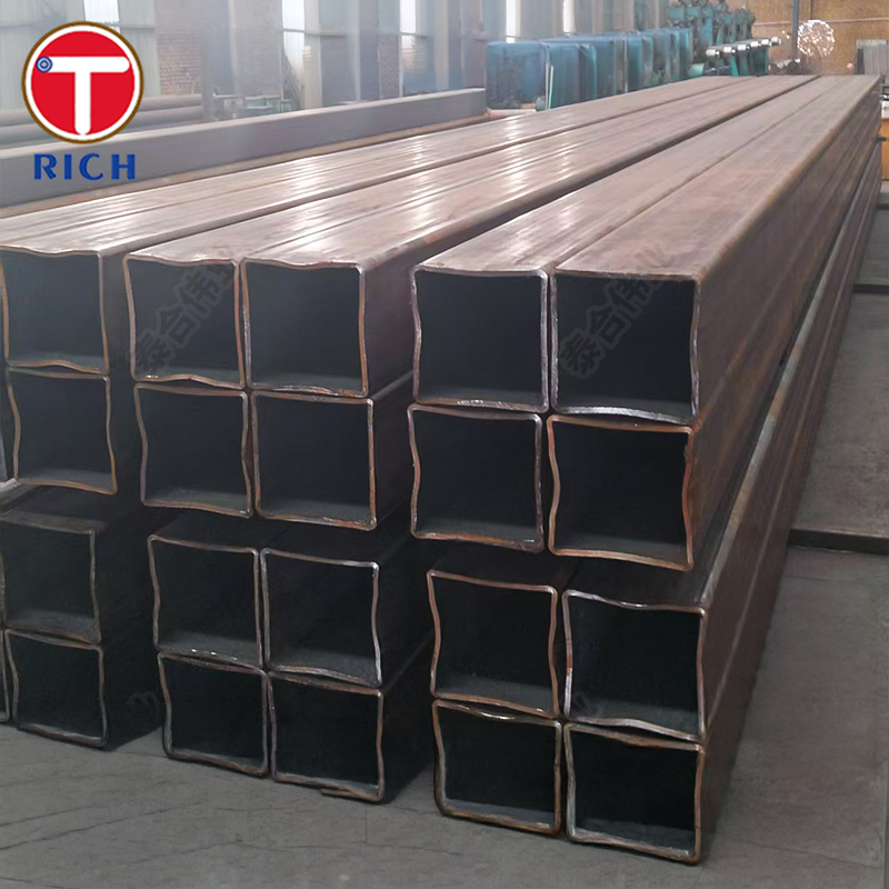 ASTM A500 Grade C Cold-Formed Seamless Square Steel Tubing for Railway Construction
