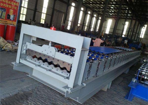 Industrial Automatic Cold Roll Forming Machines For Roof / Wall Panels Making