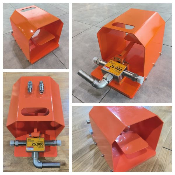 1500bar Foot Control Valve with Hands-Free Operation and Stainless Steel Construction for High Pressure Water Jetting