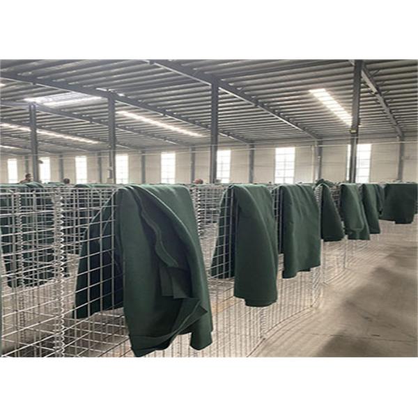 3x3 Военные Hesco Barriers Square Green Geo Текстильный мешок с песком