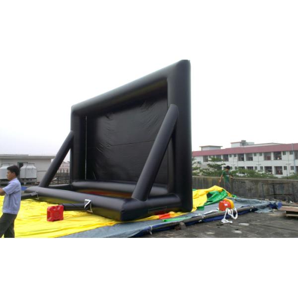 Outdoor Inflatable Movie Screen 0.55mm PVC Tarpaulin Movie Screen