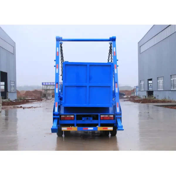 Dongfeng 6cbm Swing Arm Garbage Truck 4X2 Refuse Collection Garbage Collection Vehicle
