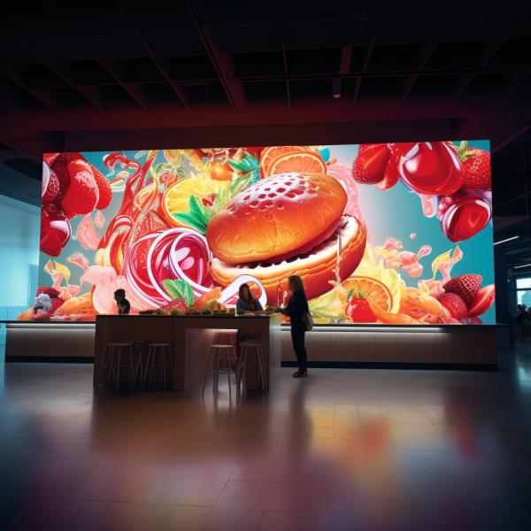 Écran LED plein couleur extérieur lumineux de 500*500 mm Écran de location 3,91 mm étanche