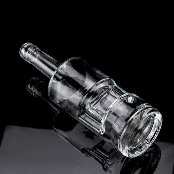 Collar Material Glass Vodka Bottle 500ml700ml for Liquor Manufacturing Industry