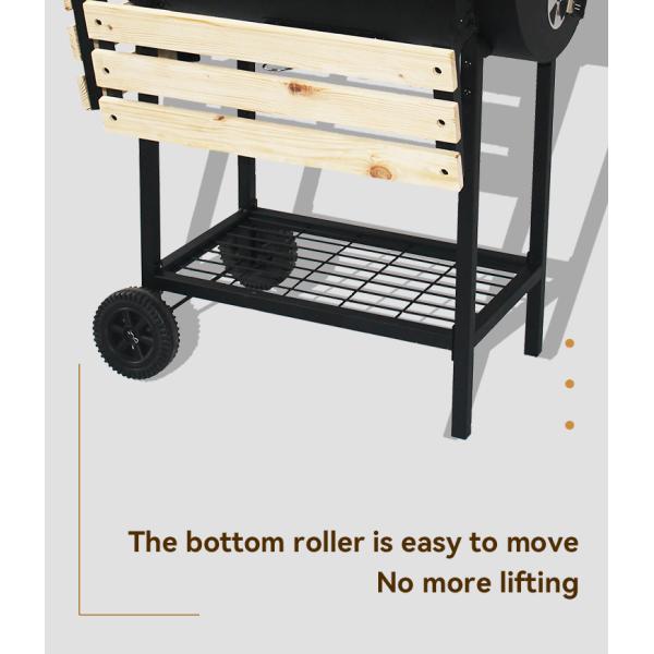 Профессиональный ресторан угольный гриль газовый барбекю с порошкообразной вертикальной печю