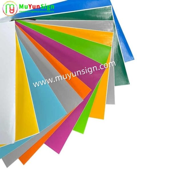 Glossy / Matte PVC Vinyl Film Precision Cut Edges Cutting for Advertising