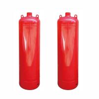 Bouteille de feu gazeux durable recouverte de poudre d'époxy ou de polyester