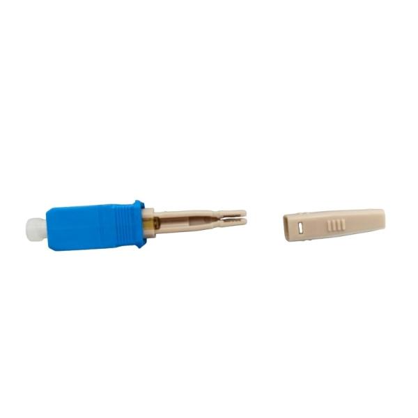 FTTH SC APC UPC Assembléia 0.3dB Low Il Conectores rápidos de interior Conectores rápidos de fibra óptica