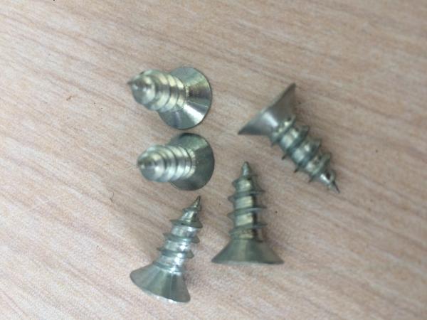 Zinc Plated Steel Phillips Flat Head Tapping Screws Countersunk Wood Screws