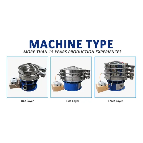 Customized Circular Vibrating Sieve 200 Mesh Ultrasonic Vibro Sifter