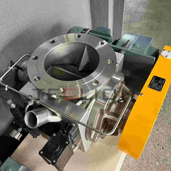 3.5bar Granulaire en acier inoxydable moteur rotatif de serrure à air à décharge moyenne haute pression