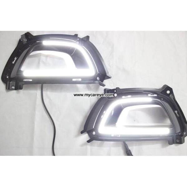 KIA Sportage 2015 DRL LED Daytime driving Lights Car front light upgrade