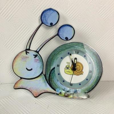 CNC Cut Anime Cartoon Table Clock customized Delicate Appearance For Gift