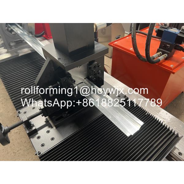 профиль омеги подшипника вала 175mm стальной холодный формируя машину 380v 50hz 3 участка