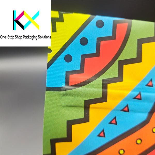 EU Digital Printing Aluminum Foil Stand Up Bag For Food Packaging OEM available