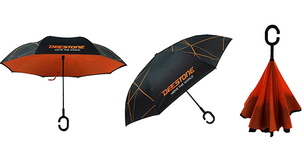 2 Layer Reverse Inverted Umbrella Inside Out Opening For Event