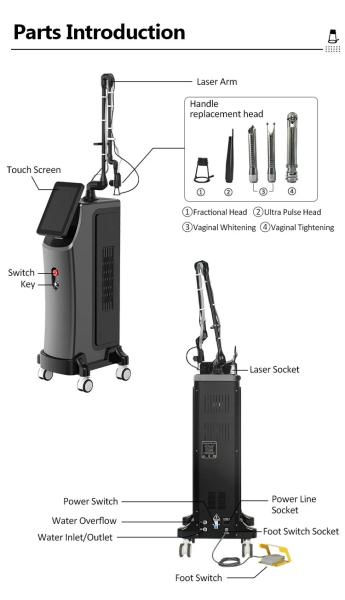 Fractional Co2 Laser Price Acne Scar Removal Product Stainless Brass Carbon Steel Laser Cutting Machine