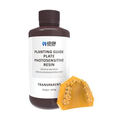 Dental 3D Printing Transparent Orthodontic Bracket Adhesive Guide UV Resin Material