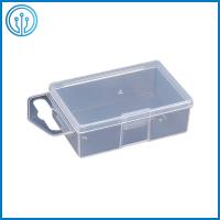 Caja de embalaje plástica del polipropileno transparente de la UL 94V-2 para los equipos de los componentes electrónicos
