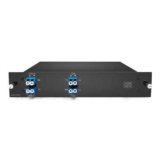 Passive DWDM Double Fiber OADM Module 2 DWDM Wavlengths (100GHz Spacing) LGX BOX
