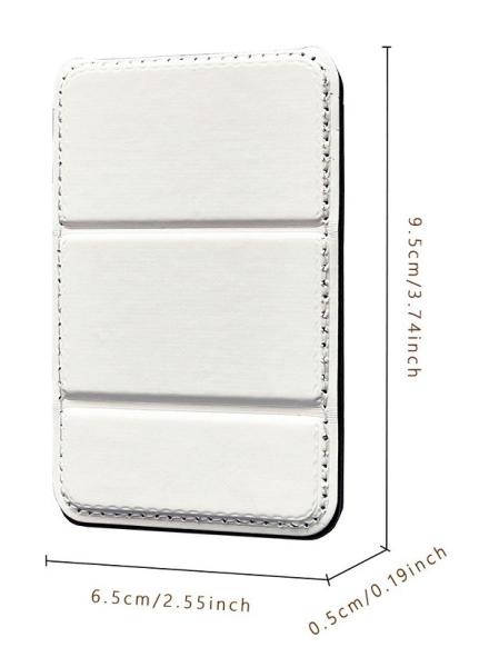 Double Row Heat Transfer Sublimation Phone Card Holder Stand Folding Design