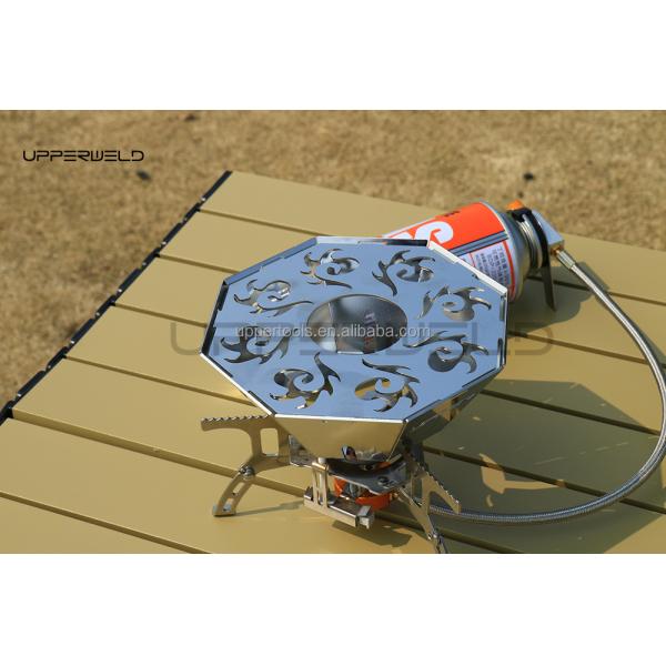 Компактная наружная печь для BBQ с адаптером для газовой печи Максимальное время сгорания огня 1 час