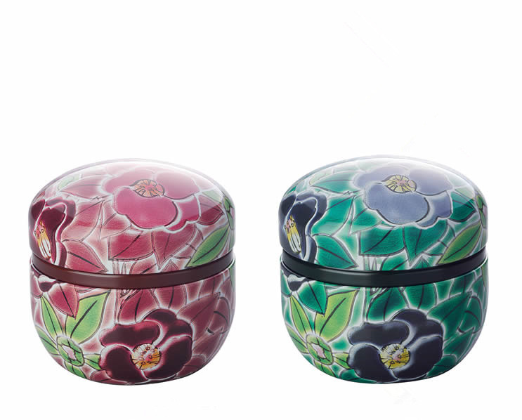 Metal Wire Lid Empty Matte Black Round Tin Box For Tea / Coffee / Cookie