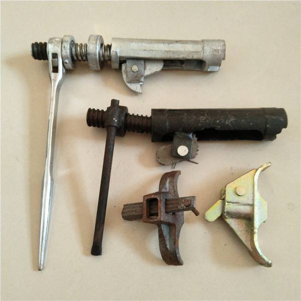 Арматура литого железа аксессуары форма-опалубкы конструкции 115 * 50мм с клином для 6 - 12мм