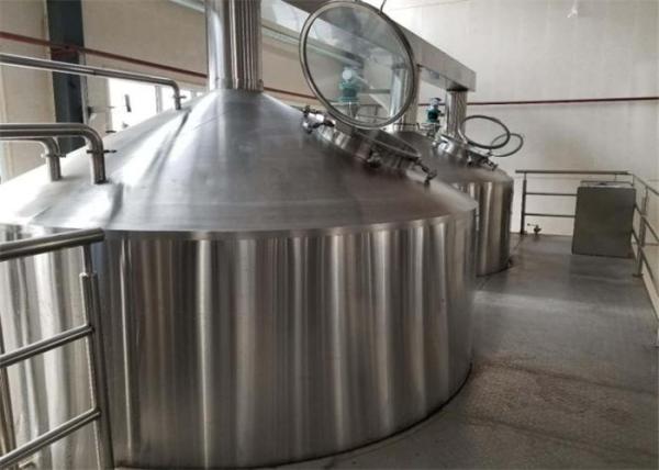 SUS 304 5000L Large Scale Brewery Equipment For Industry Beer Producing