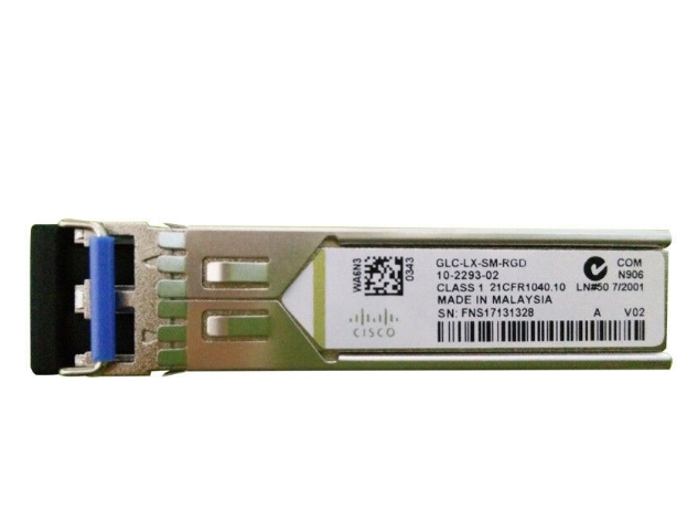 GLC-LX-SM-RGD совместимый с TAA 1000Base-LX SFP приемник (SMF 1310nm 10km DOM Rugged LC)