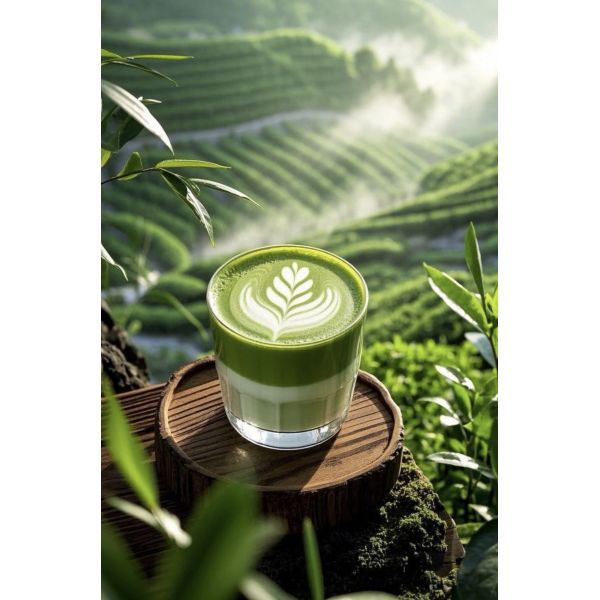 Ceremonial Grade Tencha Matcha with Umami Flavor and Shade-Grown Green Tea Powder for Latte and Desserts