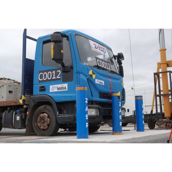 IWA 14-1 Crash Tested Removable Bollard with 350mm Shallow Mount and Q235 Steel Construction