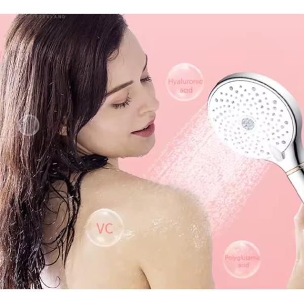 18L/min Water flow Three Function Abs Plastic Hand Shower Head For Bath/Shower Mixer