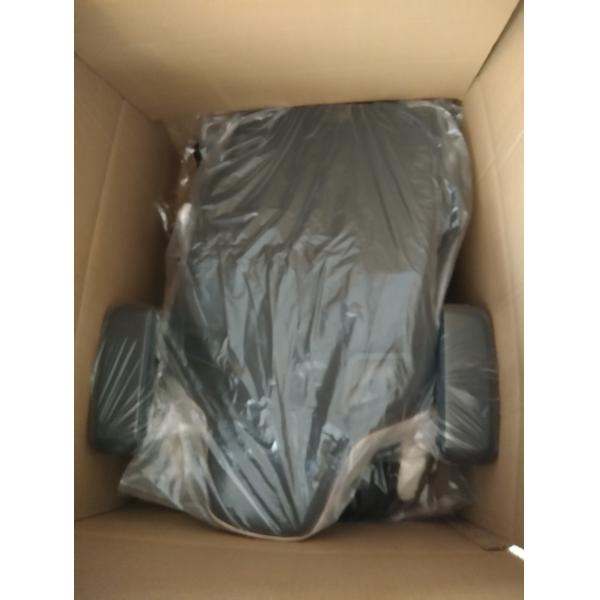 Modern Style Racing Office Computer Chair Gaming chair with single adjustor PVC black