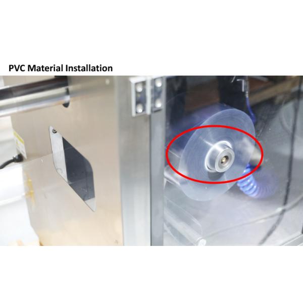 Automatic Medicine Strip Packing Machine With PVC Blister Forming Sealing And Cutting