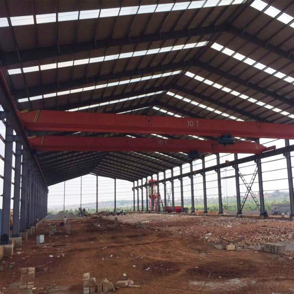 ISO Steel Structure Building Noise Insulation Prefabricated Steel Workshops