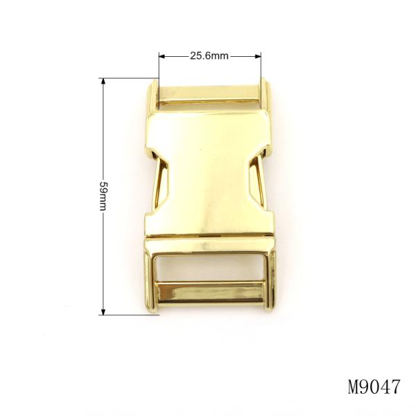Heavy Duty Quick Release Metal Buckle 25mm Dog Collar Metal Buckle