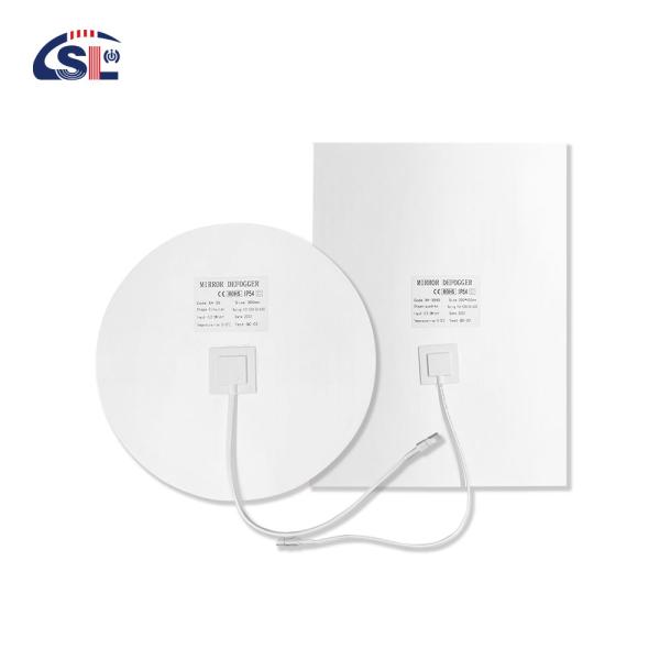 Квадратная просветленная противотуманная пленка для зеркала ванной комнаты 300 мм*500 мм 220-240В/50-60Гц