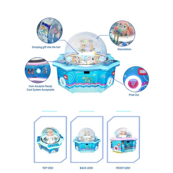 4 игрока чеканят призовой подарок машины/уловителя времени Оп видеоигр монетки роскошный